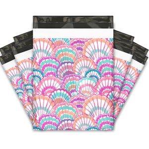 🐚20 Designer Seashells Poly Mailer - 10 x 13 inch
